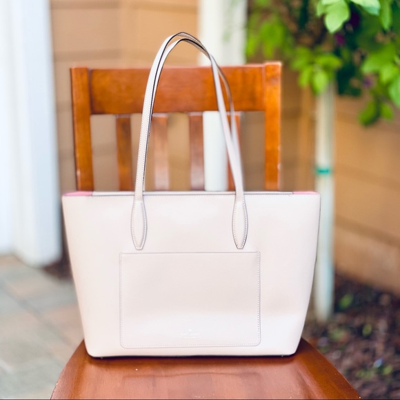 Kate Spade New York Adel Large Tote Bag - Warm Beige - Picture 4 of 11